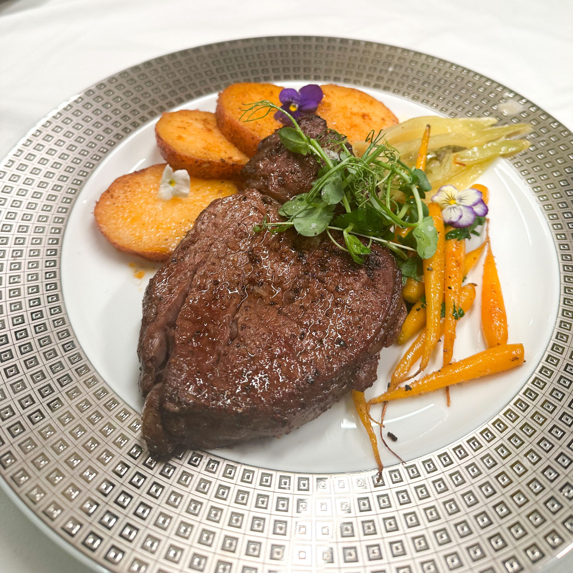Roasted beef